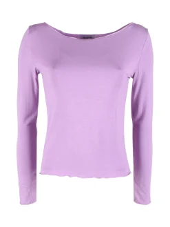 Gladys T-shirt donna a maniche lunghe in viscosa