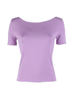 Gladys T-shirt donna girocollo in viscosa