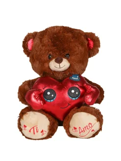 Glammy Orsacchiotto di peluche con cuore abbraccio "ti amo"