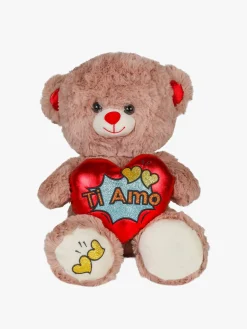 Glammy Peluche San Valentino con cuore "TI AMO"