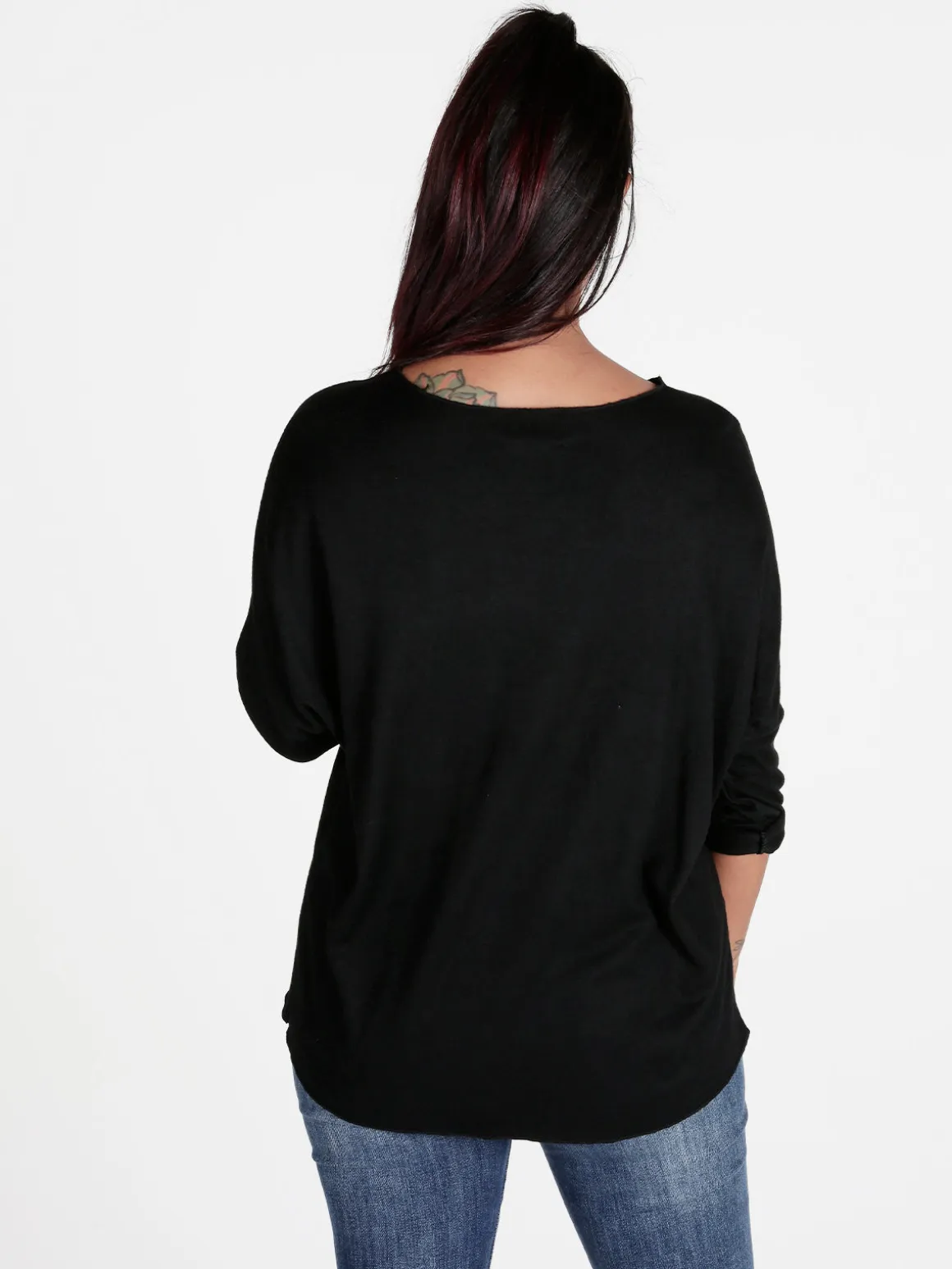 Gloria Maglia donna con maniche a pipistrello
