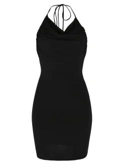 Gloria Mini abito donna con schiena scoperta