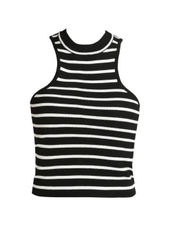 Golden Days Paris Top cropped in maglia