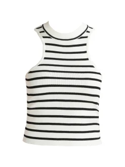 Golden Days Paris Top cropped in maglia