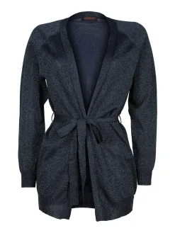 Griffai Cardigan donna aperto in lurex
