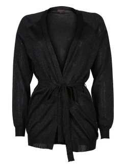 Griffai Cardigan donna aperto in lurex