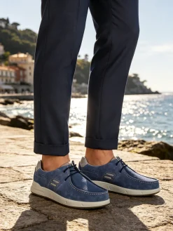 Grisport Mocassini da uomo in pelle scamosciata