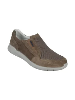 Grisport Mocassini in pelle scamosciata da uomo