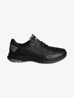 Grisport Scarpe stringate da uomo in pelle - nero