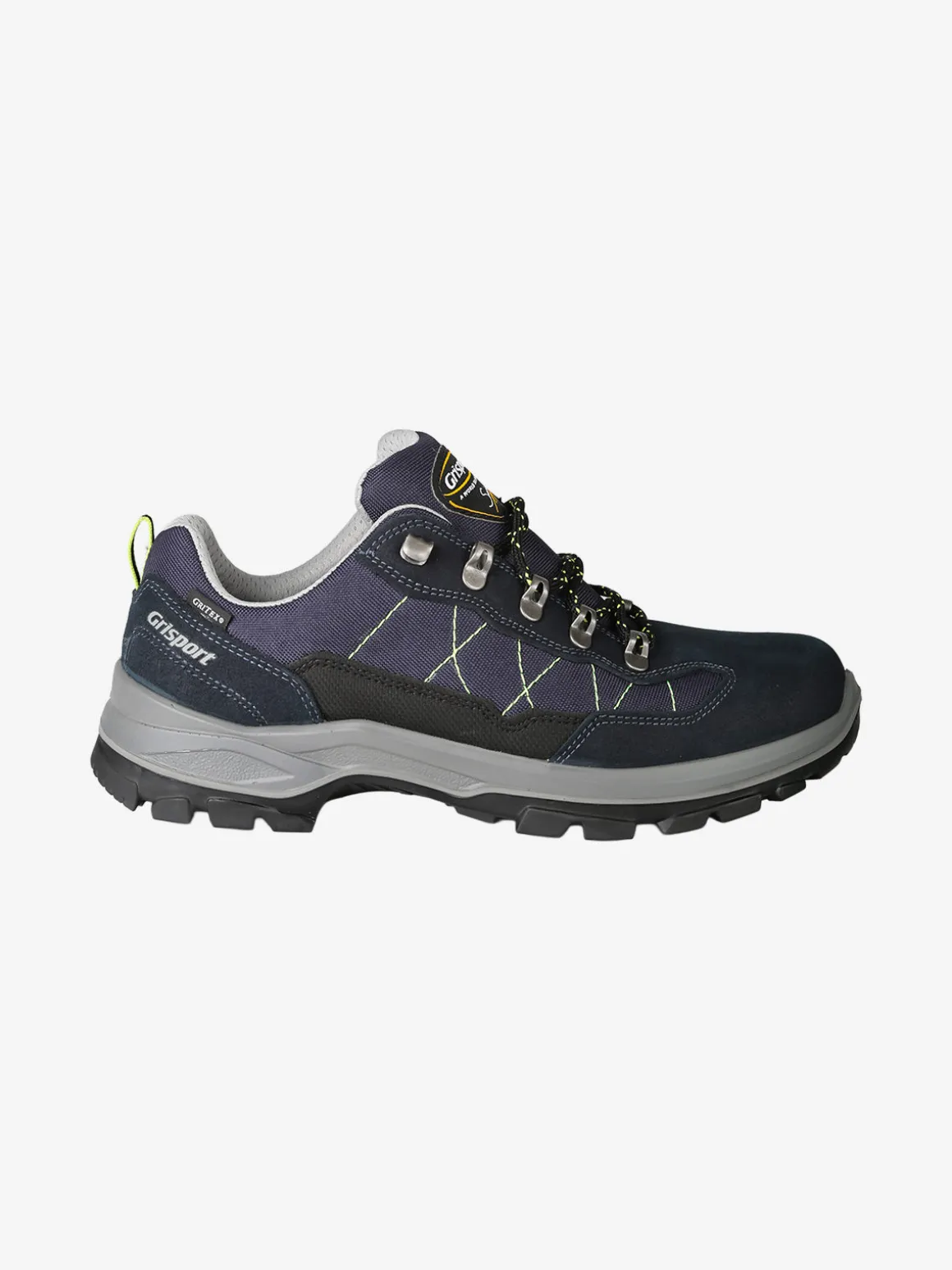 Grisport Scarpe stringate da uomo in pelle scamosciata - blu scuro