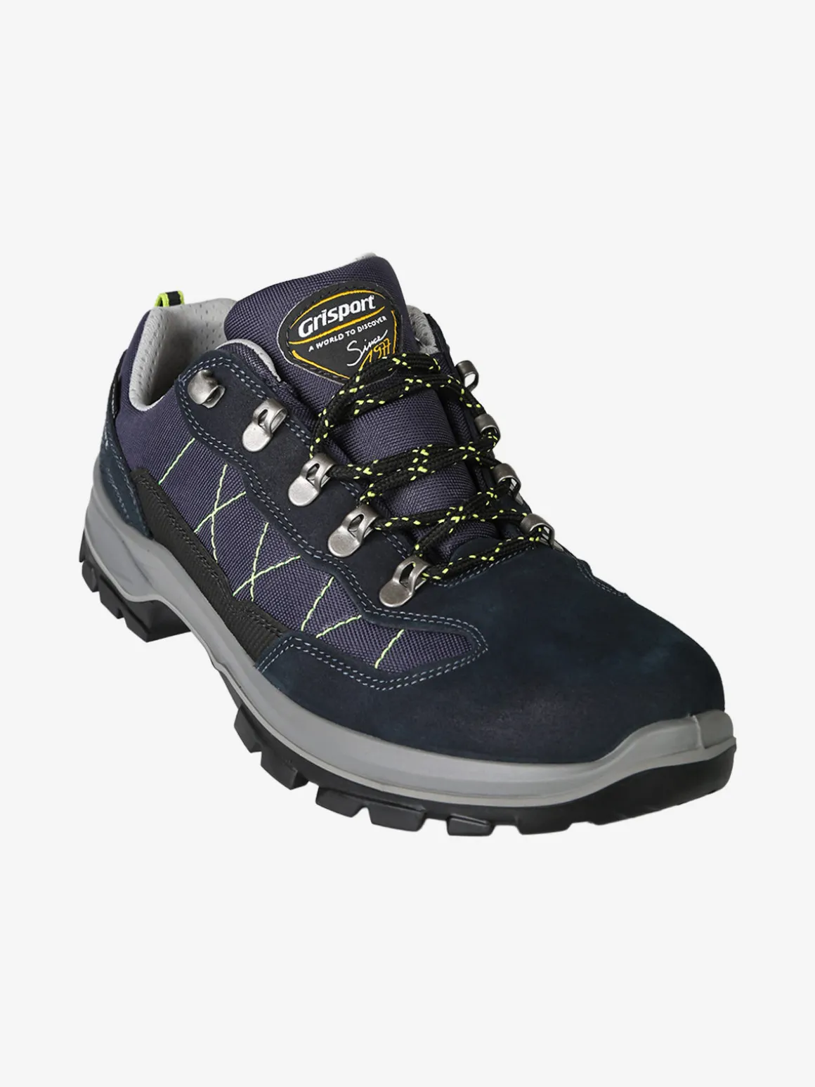 Grisport Scarpe stringate da uomo in pelle scamosciata - blu scuro