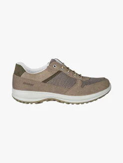 Grisport Sneakers da uomo in pelle e nylon - taupe