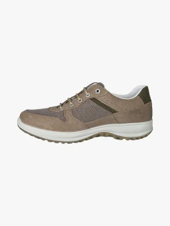 Grisport Sneakers da uomo in pelle e nylon - taupe