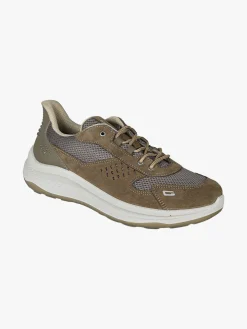 Grisport Sneakers in pelle scamosciata da uomo - marrone