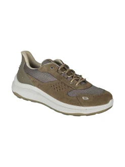Grisport Sneakers in pelle scamosciata da uomo - marrone