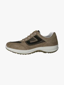 Grisport Sneakers in pelle scamosciata da uomo - marrone