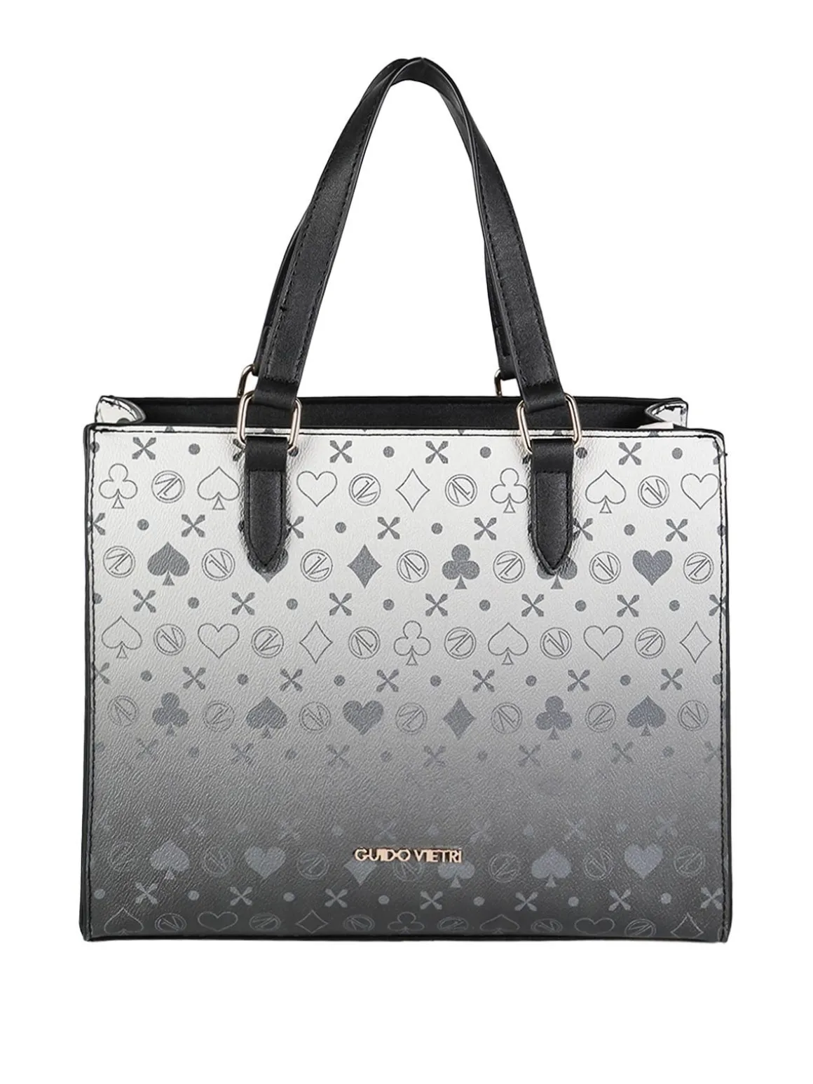 Guido Vietri Borsa donna rigida con stampe