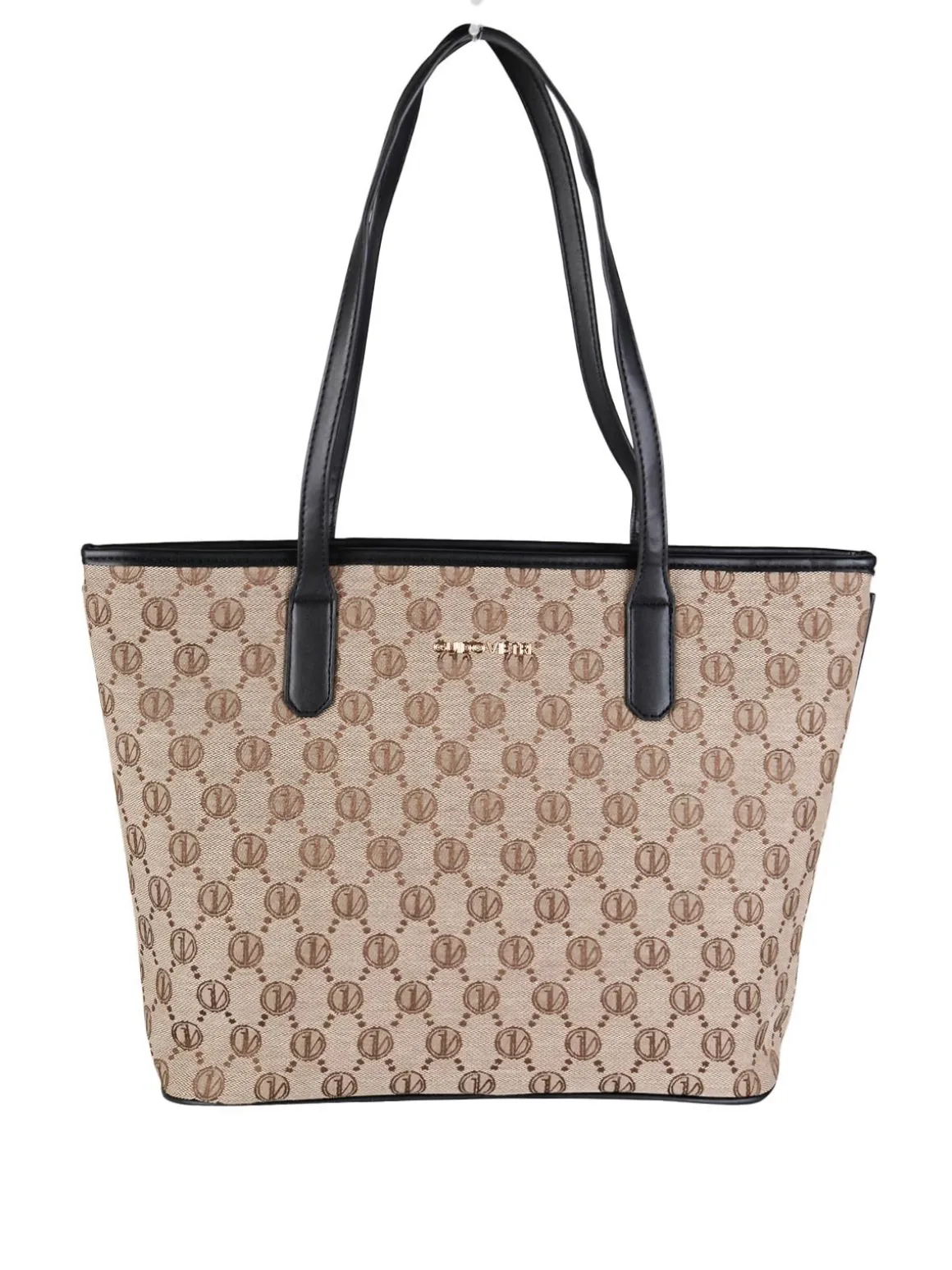 Guido Vietri Borsa tote da donna in tessuto con stampe