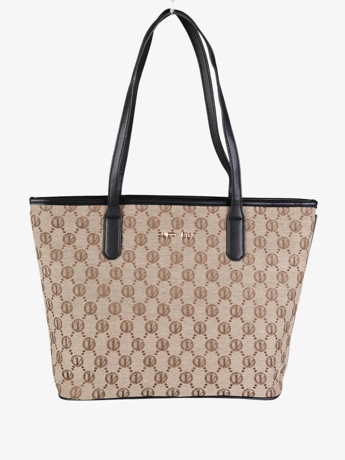 Guido Vietri Borsa tote da donna in tessuto con stampe