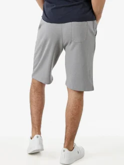 Guy Bermuda da uomo in felpa con coulisse - grigio