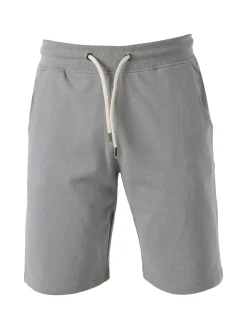 Guy Bermuda da uomo in felpa con coulisse - grigio