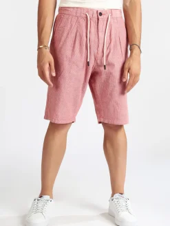 Guy Bermuda uomo in misto lino e cotone