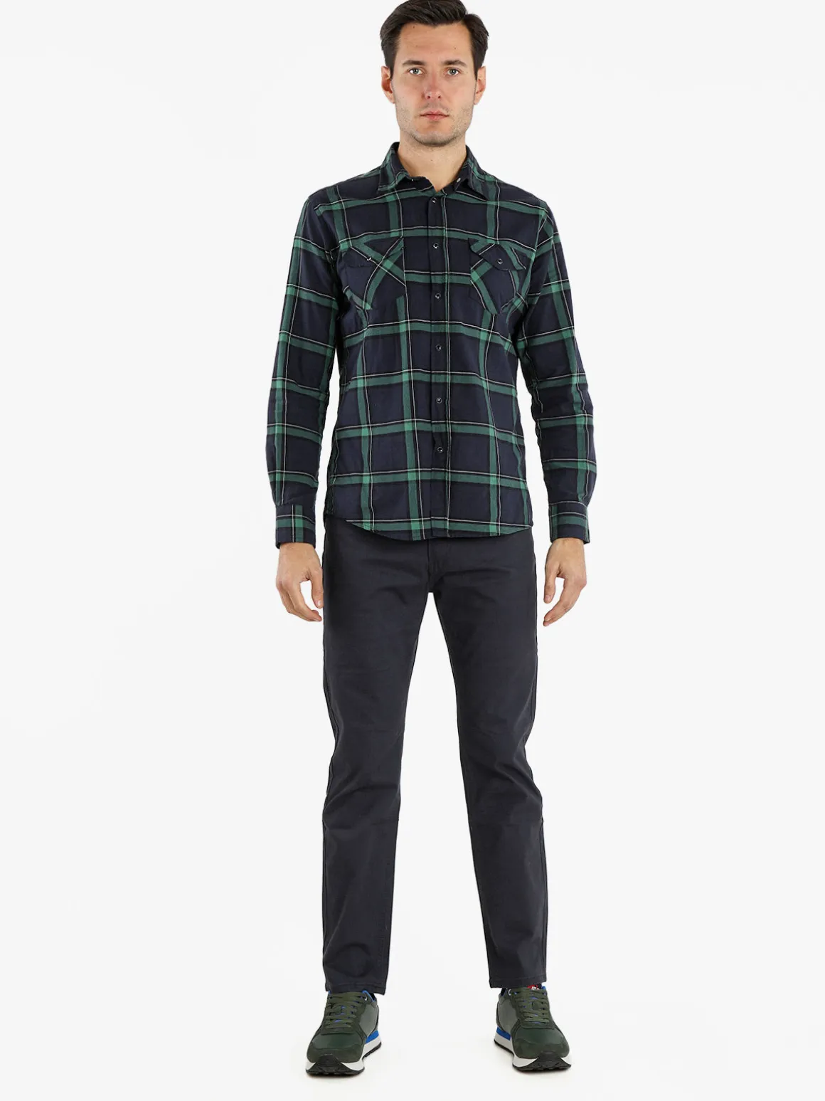 Guy Camicia da uomo a quadri