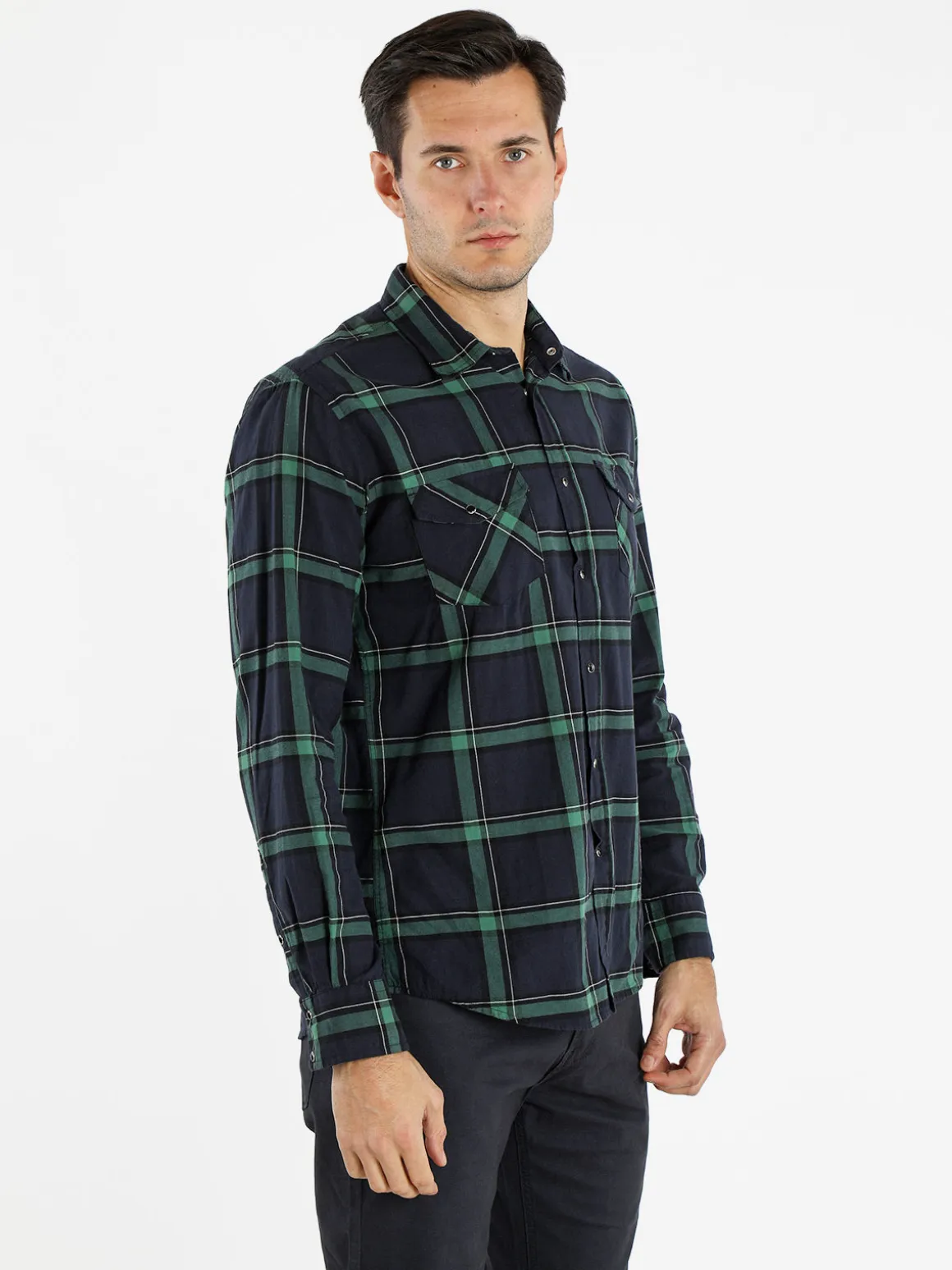Guy Camicia da uomo a quadri
