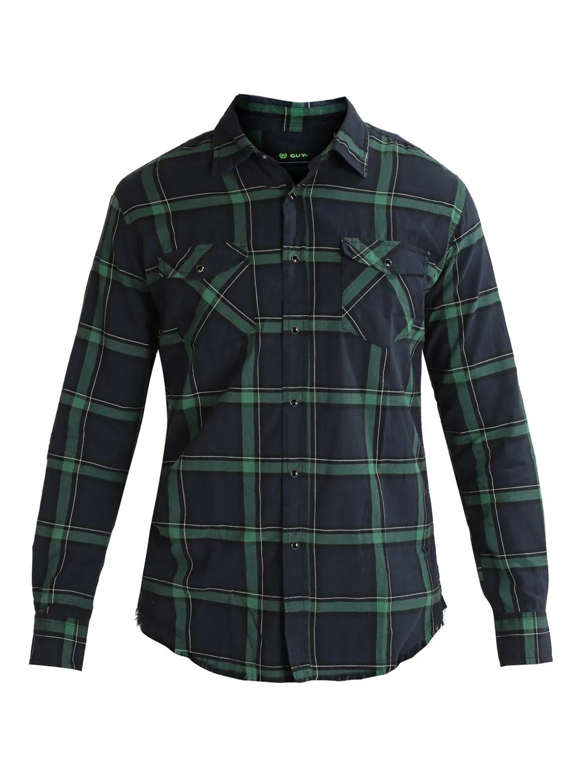Guy Camicia da uomo a quadri