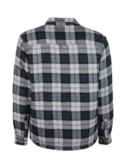 Guy Camicia da uomo a quadri imbottita