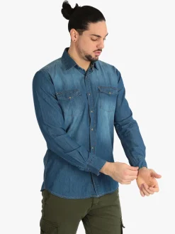 Guy Camicia di jeans da uomo