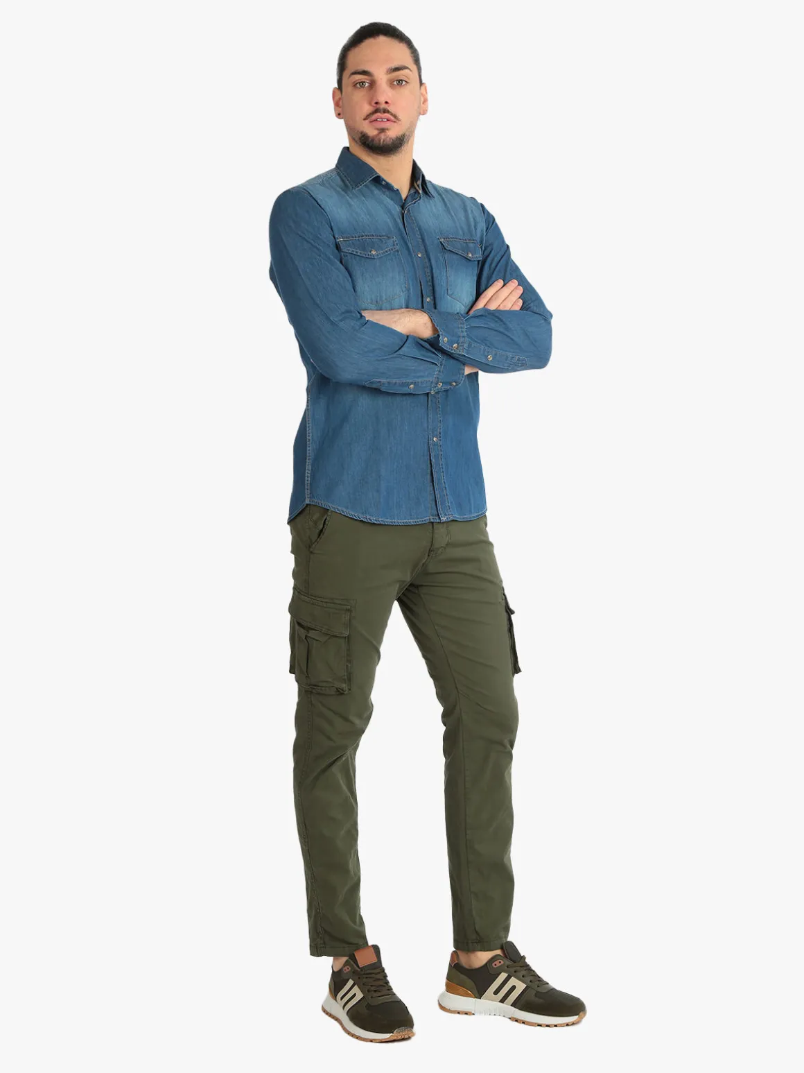 Guy Camicia di jeans da uomo