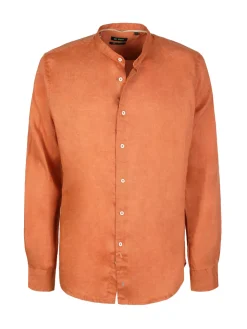 Guy Camicia in lino alla coreana da uomo