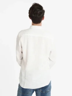 Guy Camicia uomo in lino a manica lunga