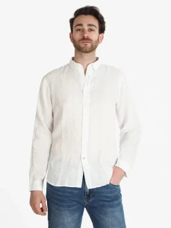 Guy Camicia uomo in lino a manica lunga