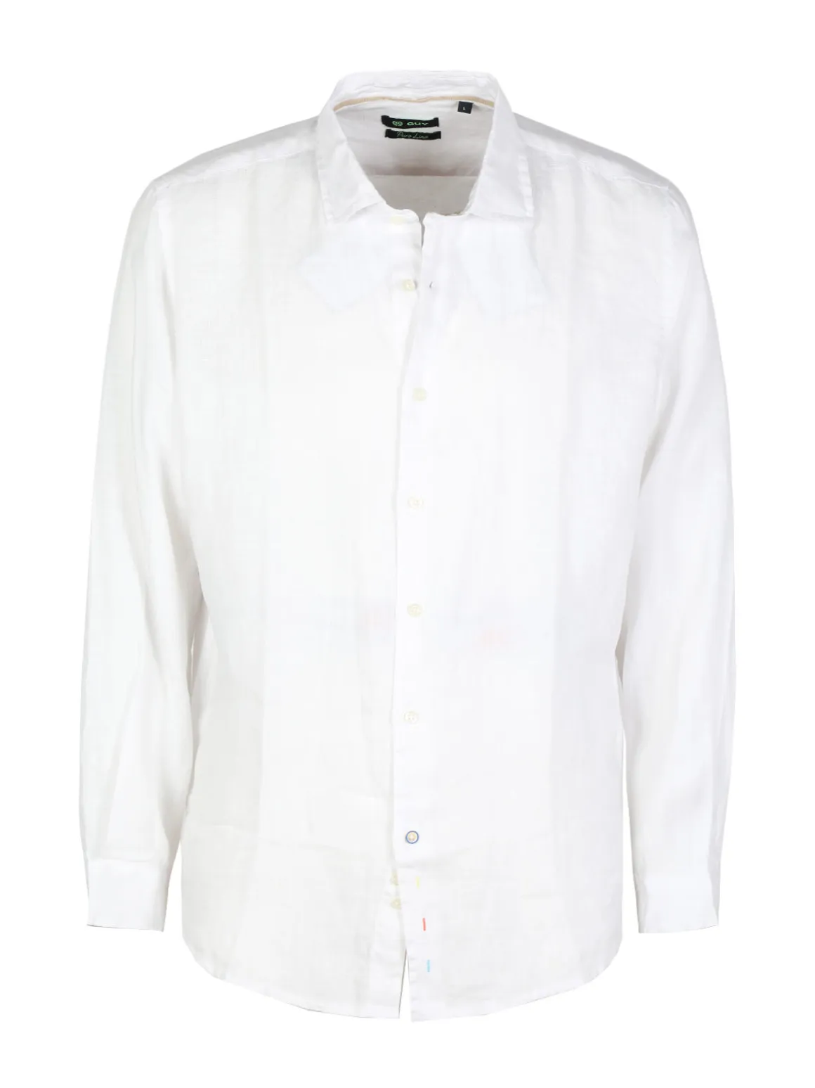 Guy Camicia uomo in lino a manica lunga