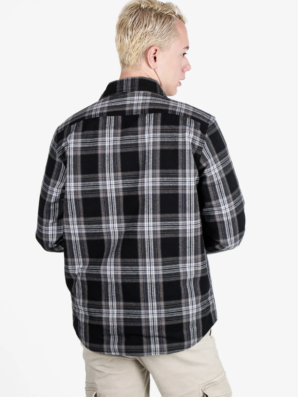 Guy Giacca camicia da uomo a quadri