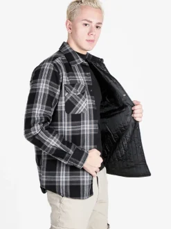 Guy Giacca camicia da uomo a quadri