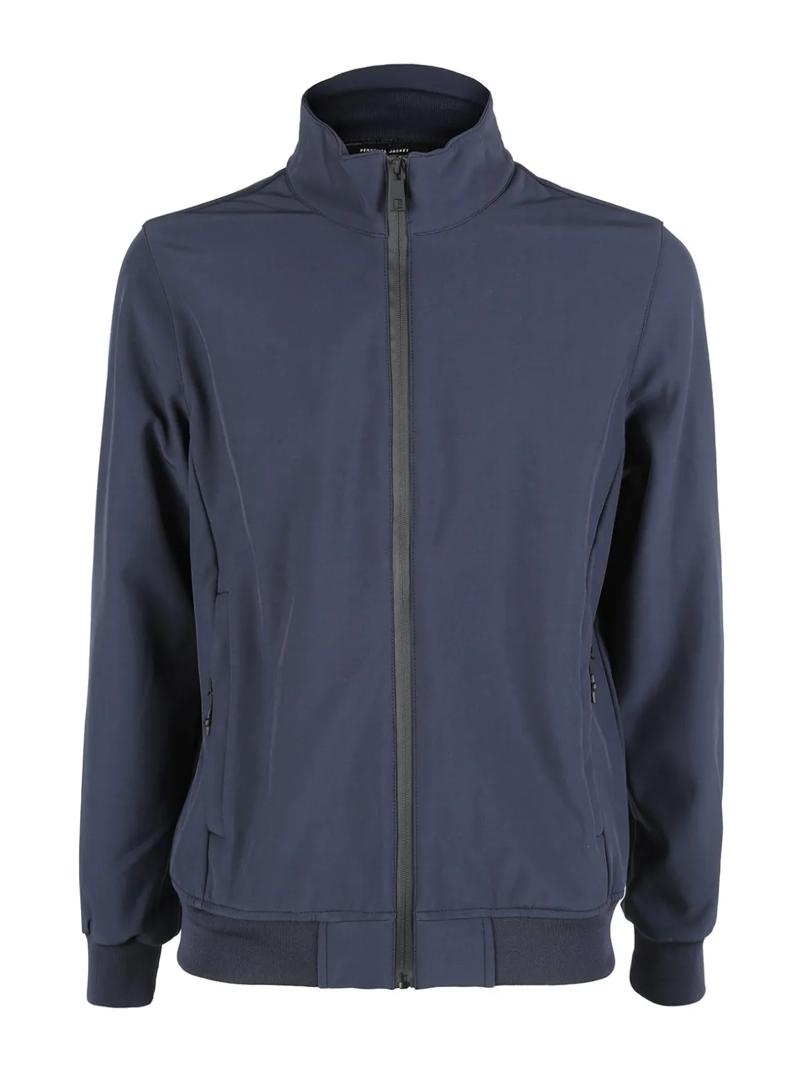 Guy Giacca da uomo con zip e interno in pile - blu scuro
