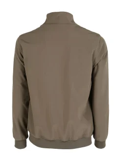 Guy Giacca da uomo con zip e interno in pile - oliva