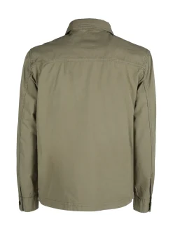 Guy Giacca da uomo in cotone con zip e tasconi