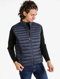 Guy Gilet da uomo imbottito - blu scuro