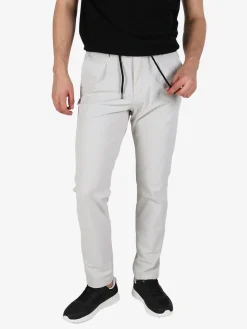 Guy Pantaloni casual da uomo in tessuto tecnico con coulisse