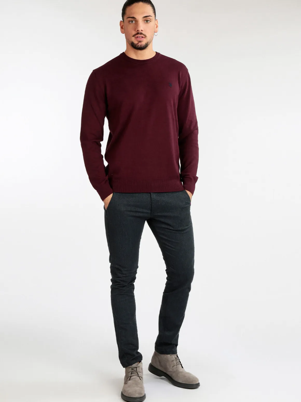 Guy Pantaloni casual da uomo regular fit