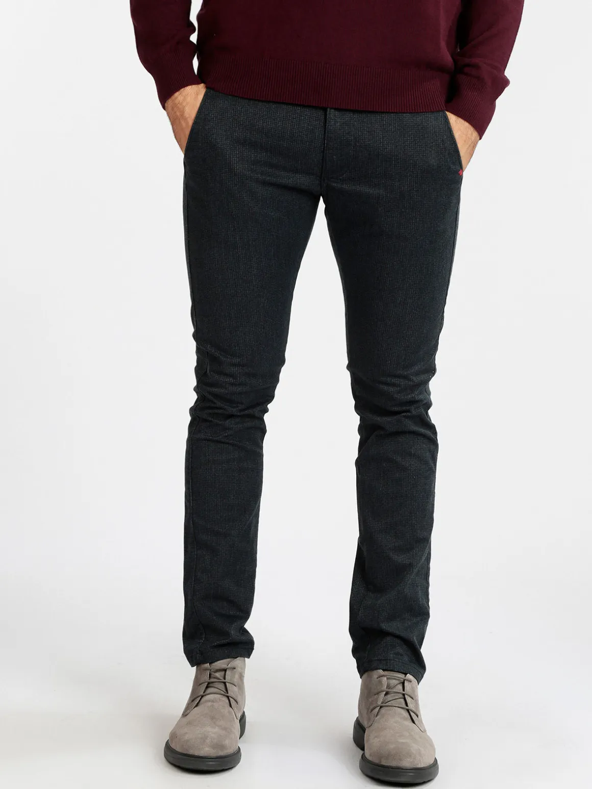 Guy Pantaloni casual da uomo regular fit