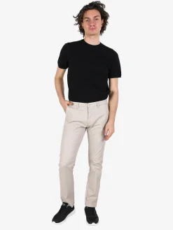 Guy Pantaloni casual da uomo texturizzati in cotone