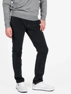 Guy Pantaloni da uomo in velluto slim fit