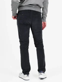 Guy Pantaloni da uomo in velluto slim fit