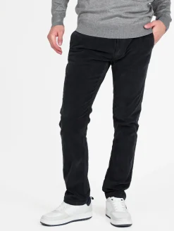 Guy Pantaloni da uomo in velluto slim fit