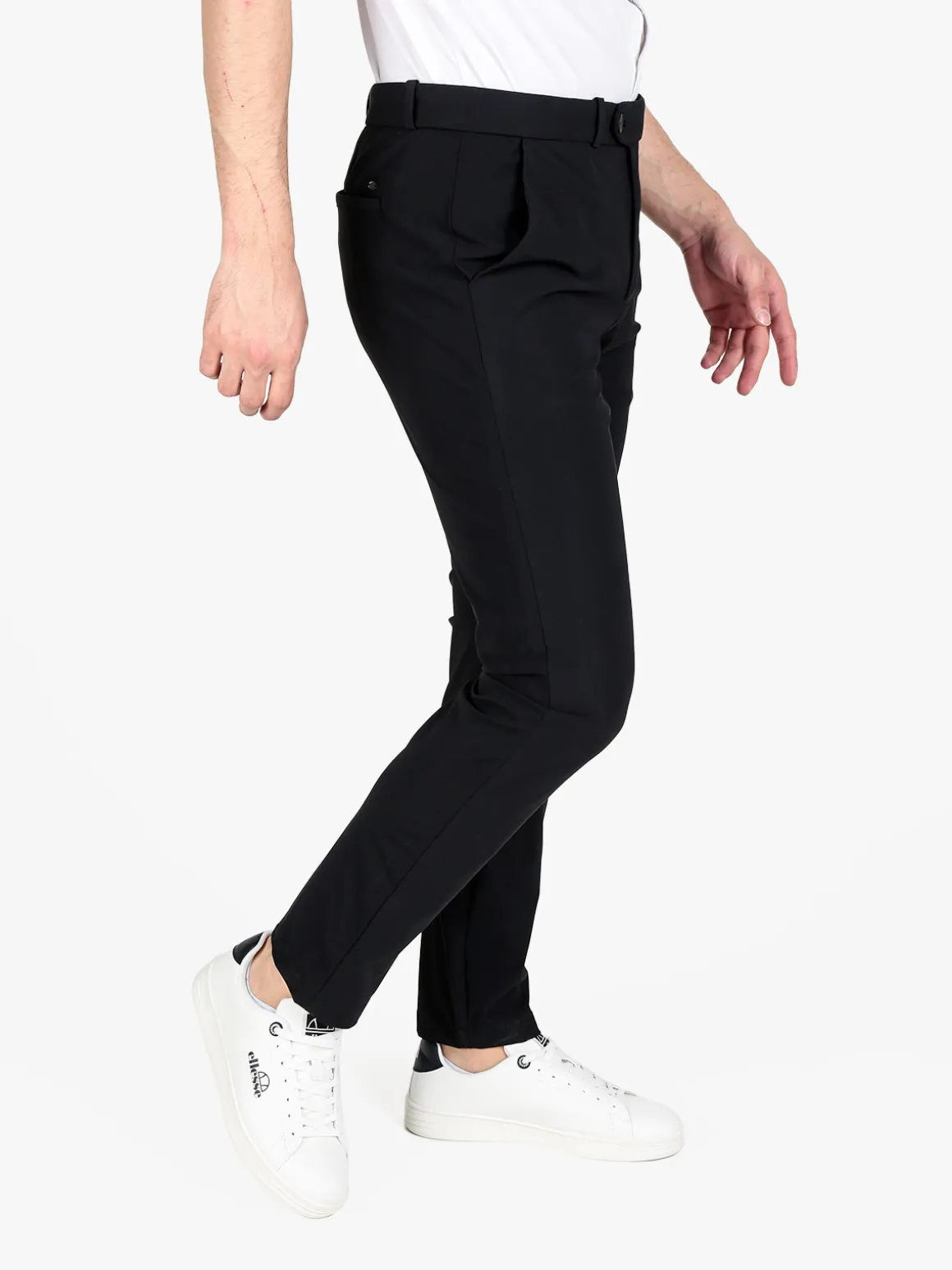 Guy Pantaloni eleganti da uomo a vita bassa
